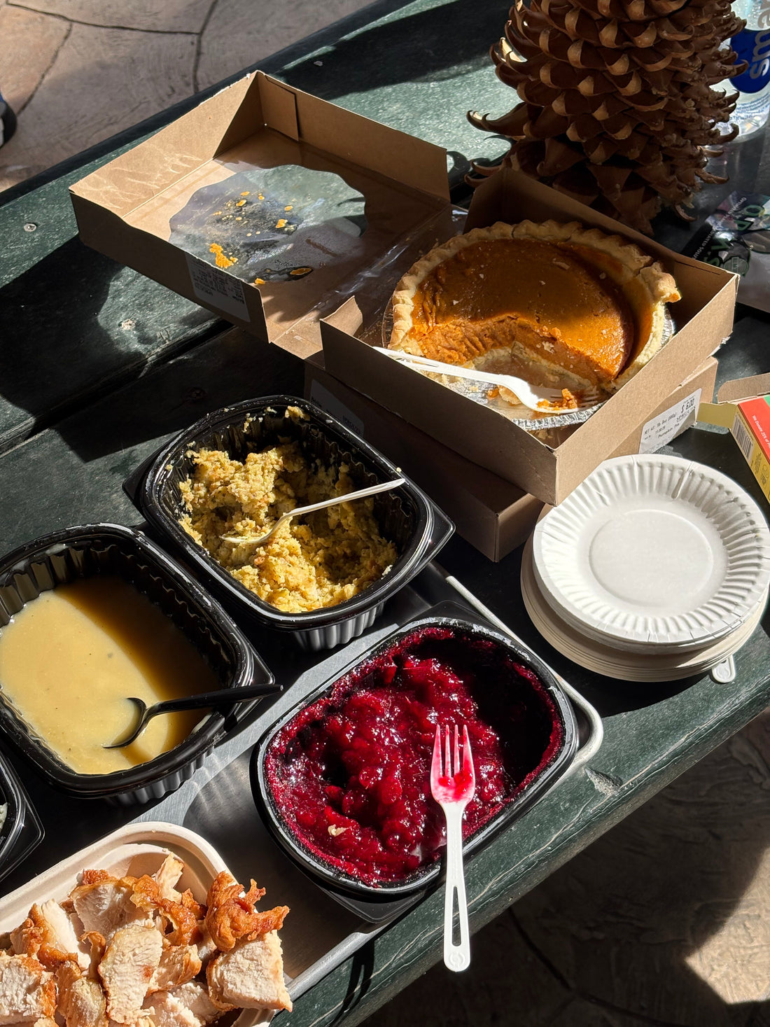 Turkey Day up the Crest