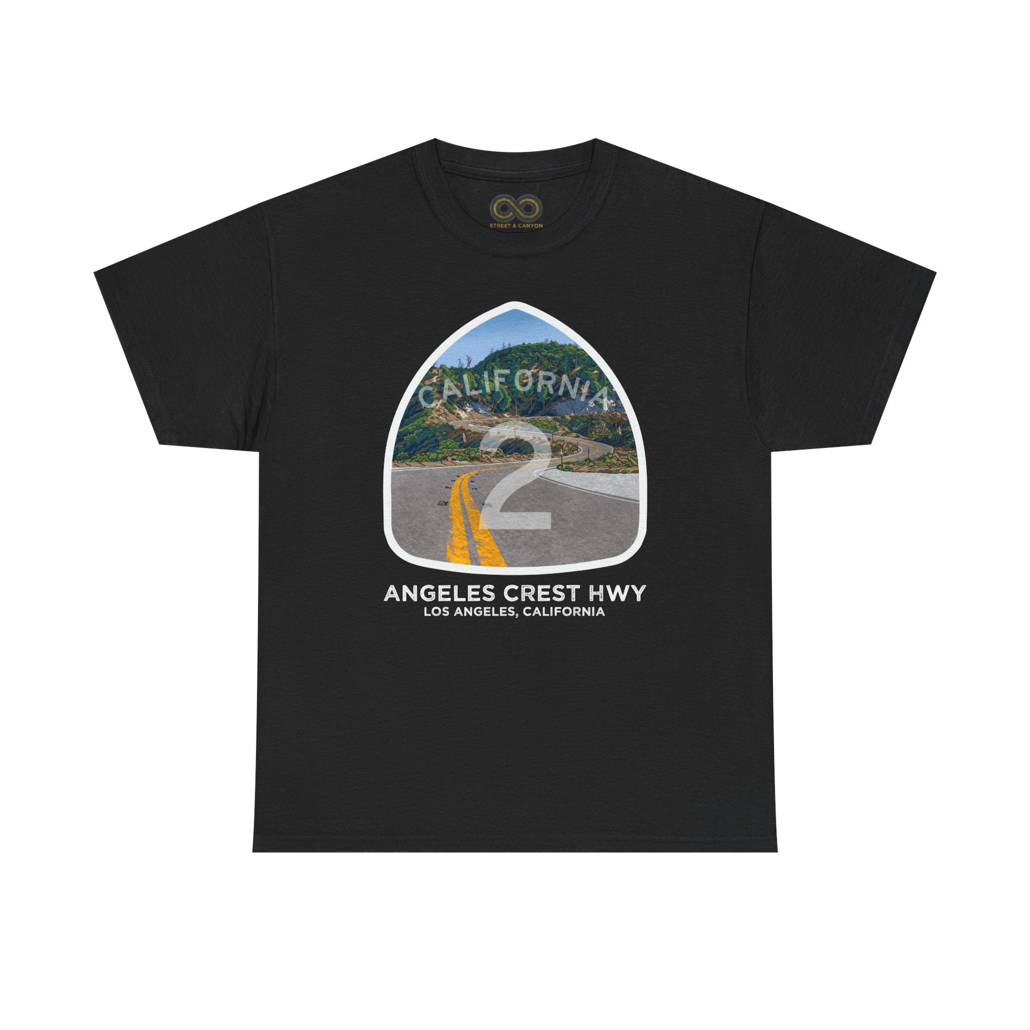 Angeles Crest Highway Upper S-Turn Tee