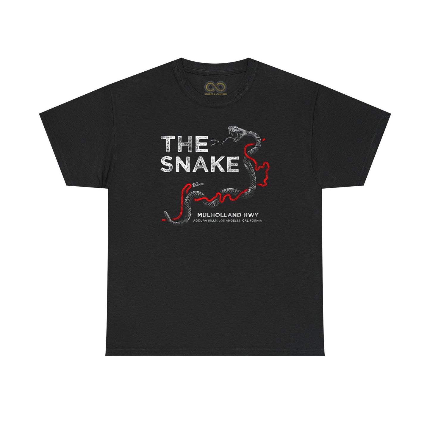 The Snake On Mulholland Tee