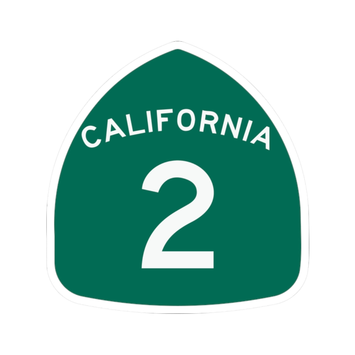 Highway 2 Sticker