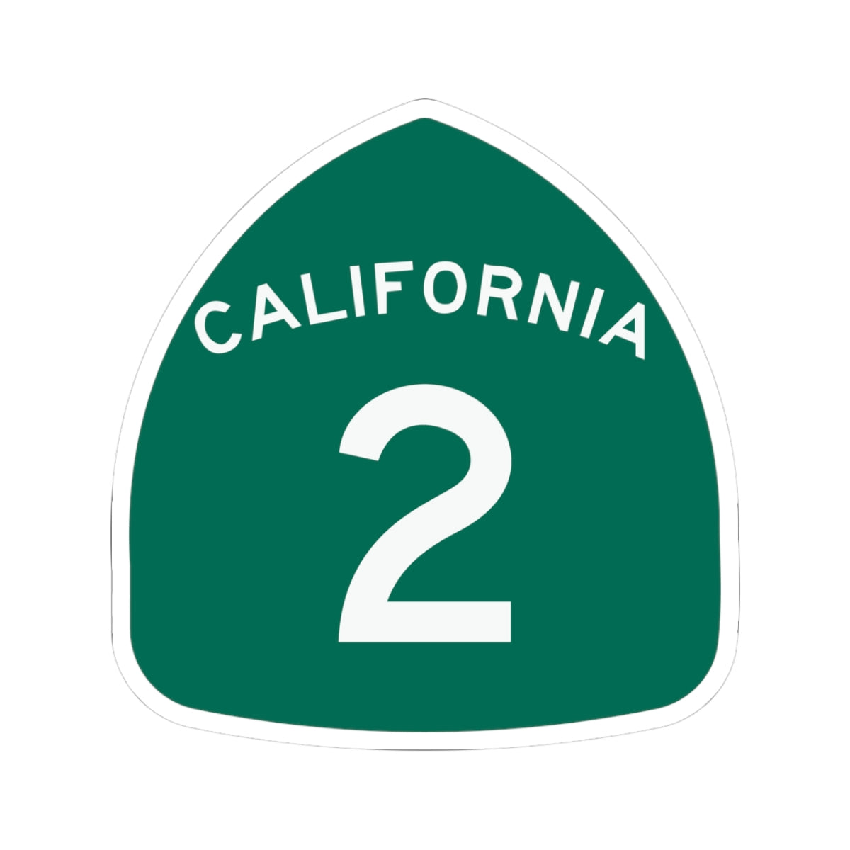 Highway 2 Sticker