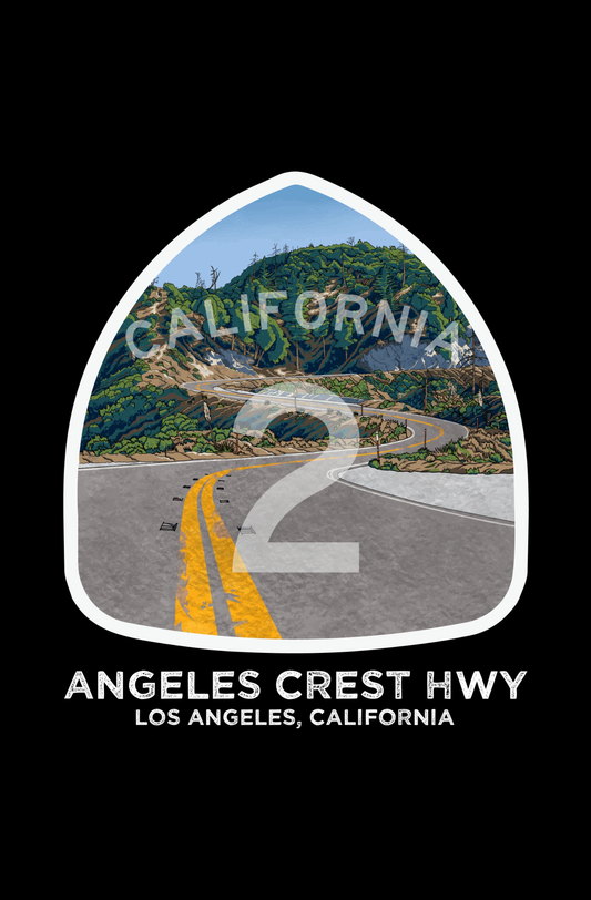 Angeles Crest Highway Upper S-Turn Tee