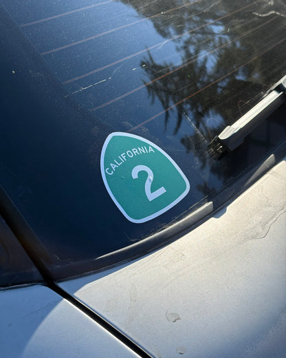 Highway 2 Sticker